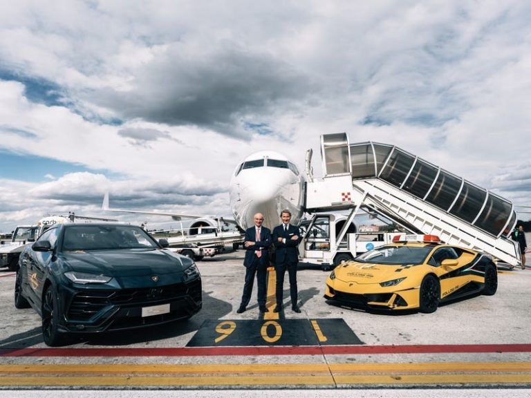 Lamborghini renews partnership with airport to have supercar as ‘follow-me’ vehicle